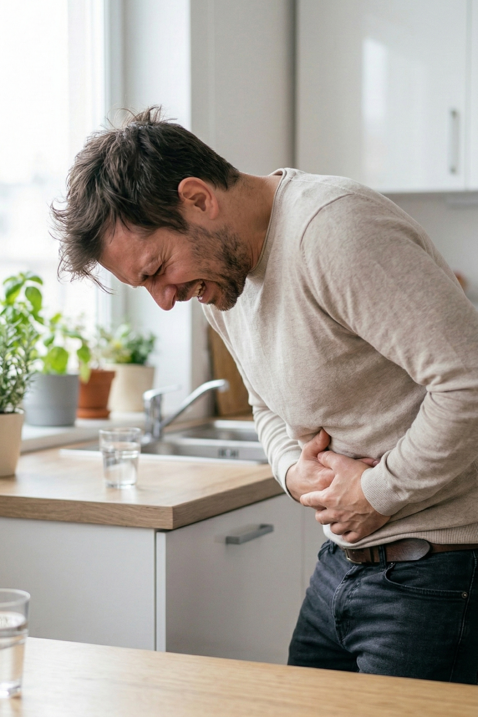 Crampes et transit qui alterne